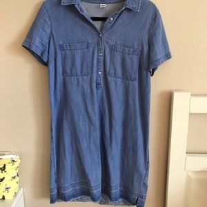 Denim t-shirt dress